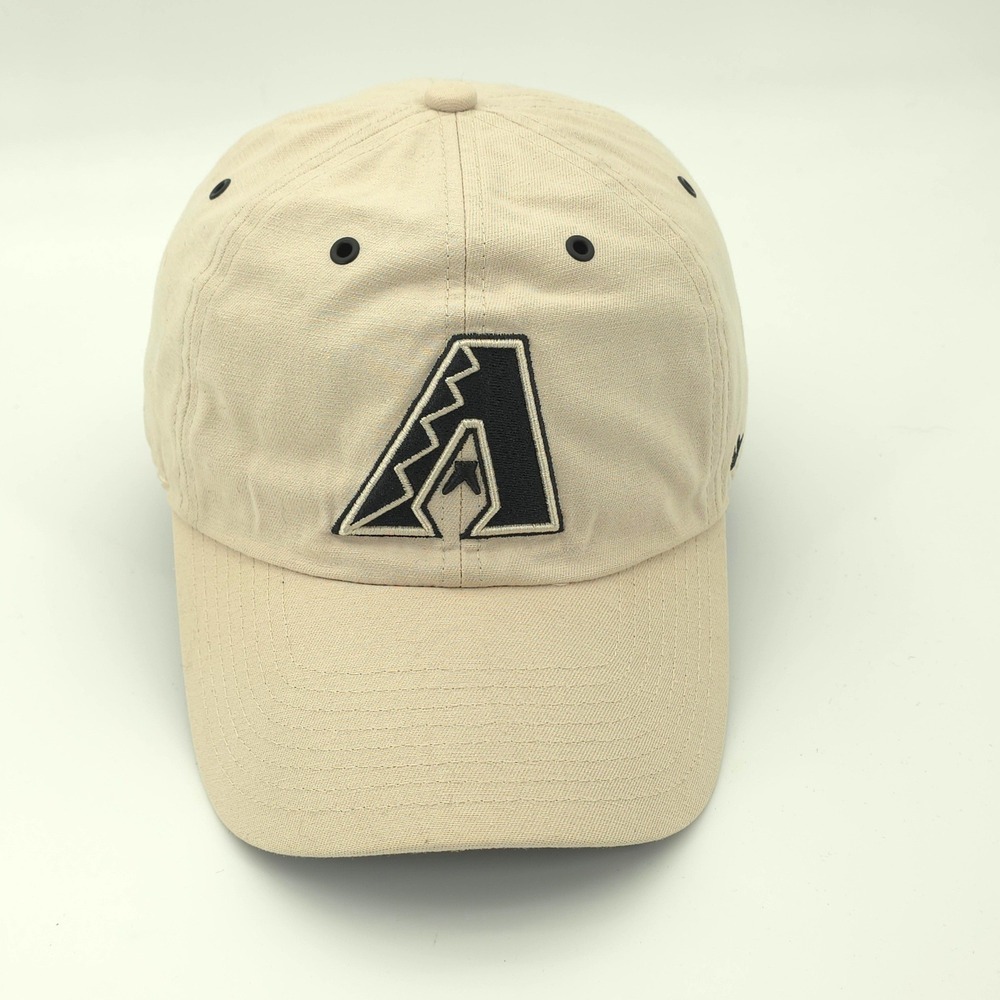 Arizona Diamondbacks Hat Cap Mens Adjustable Strap Back Tan MLB Baseball Sport